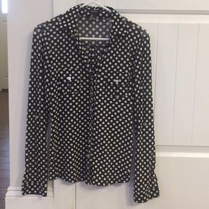 Forever 21 Button Down Blouse